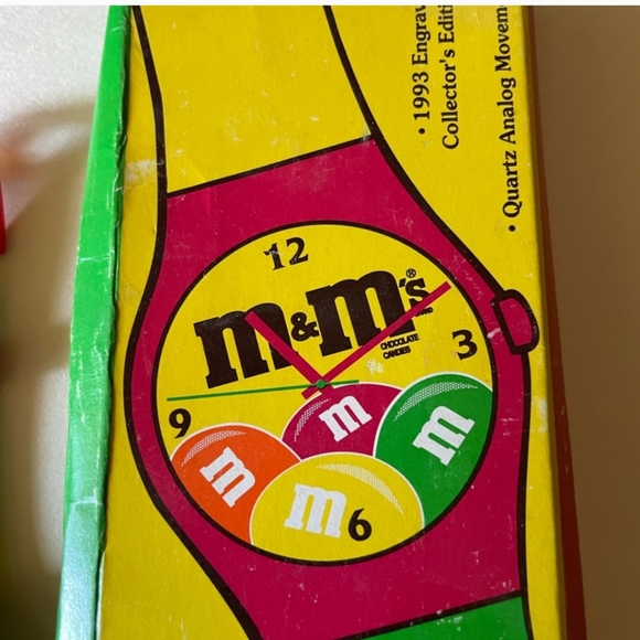 1993 collectible M&M Watch-FINAL - Picture 3 of 6